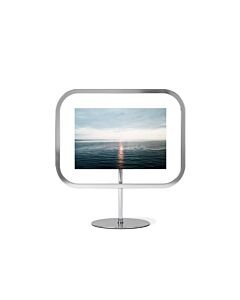 Umbra Infinity Square Picture Frame Chrome (4"x 6")
